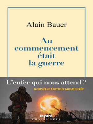 cover image of Au commencement était la guerre